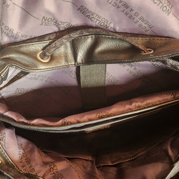 Black Kenneth Cole 14" Computer Backpack - Picture 3 of 4